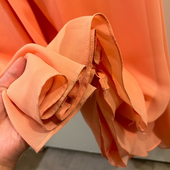 Azazie Emerald Dress in Sunset - Picture 2 of 2